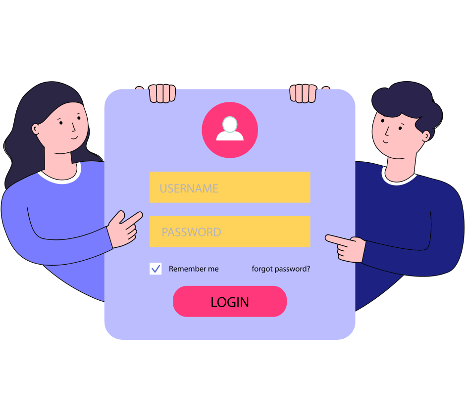 Customer Login Page Image